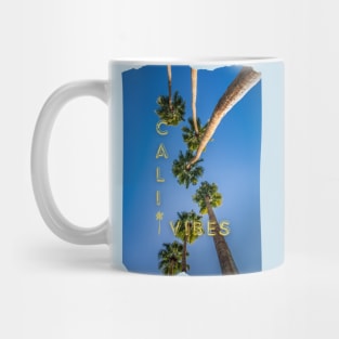 Cali Vibes - California Sky Palm Trees Mug